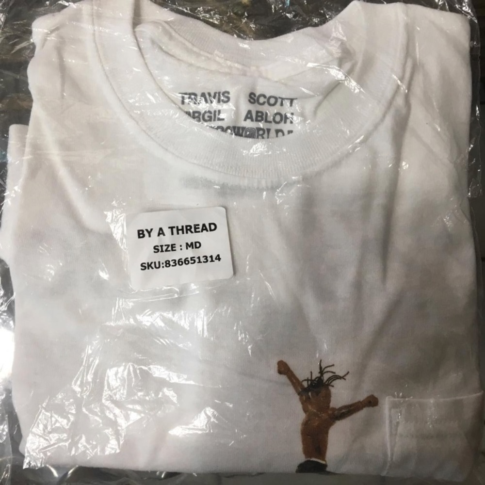 Travis Scott by a Thread MEDIUM SHIRT DEADSTOCK